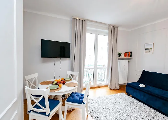 Wilcza 3 Blue - 260 Metrow Od Ambasady - Better Daire Varşova